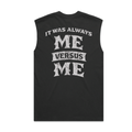 Me vs. Me Muscle Tee