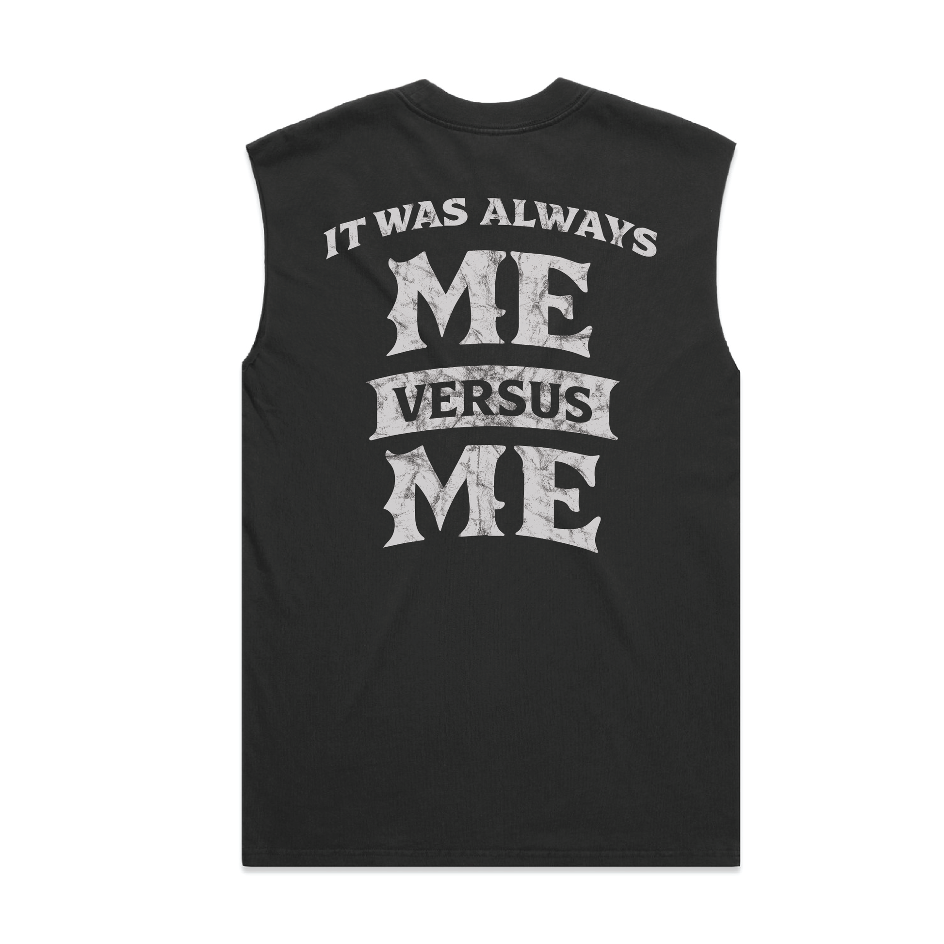 Me vs. Me Muscle Tee